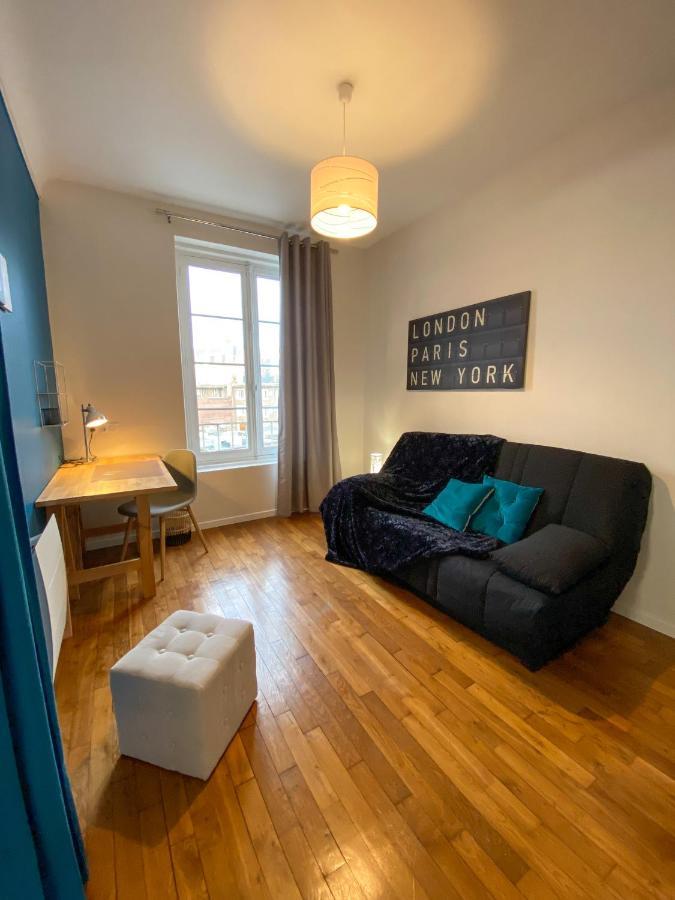 Appartement chic, 3 chambres, hyper centre-ville, parking payant Amiens Extérieur photo